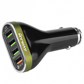 USB nabíjačka 4xUSB 12 / 24V 1x QC3.0 + 3x 4.2a MAX