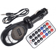 Modulátor (transmitter) FM LCD MP3, SLOT SD / MMC hlavne pre staršie autá