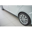 Difúzory pod bočné prahy pre Škoda Superb Mk3 FL Facelift, Maxton Design (čierny lesklý plast ABS)