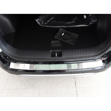 Nerez leštený kryt hornej hrany zadného nárazníka Kia Sportage 2021+ NQ5