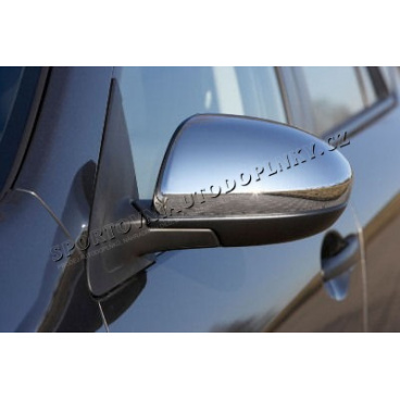Chevrolet Cruze - nerez chróm kryty zrkadiel Omtec (OMSA)