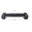 Strešný nosič na lyže snowboard krátky 570 mm SSR-01S AMIO-02590