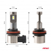 Automobilové LED žiarovky série H25 CANBUS H8 H9 H11 H16 12V 31W AMIO-04713