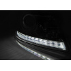 Škoda Octavia 2009-12 predné číre svetlá Daylight black (LPSK23)