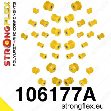 Mazda RX8 Strongflex Šport kompletná zostava silentblokov 34 ks Mazda RX8 Strongflex Šport kompletná zostava silentblokov 34 ks
