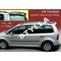 VW Touran spoiler zadných dverí horný (EÚ homologácia)