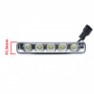 Svetlá pre denné svietenie 2x5W veľkých led 190 mm x 31,5 mm x 42 mm