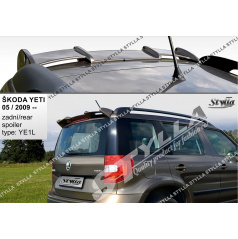 Škoda Yeti 2009+ zadný spoiler (EÚ homologácia)