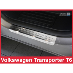 Nerez ochranné lišty prahu dverí 2ks Volkswagen Transporter T6 2010+