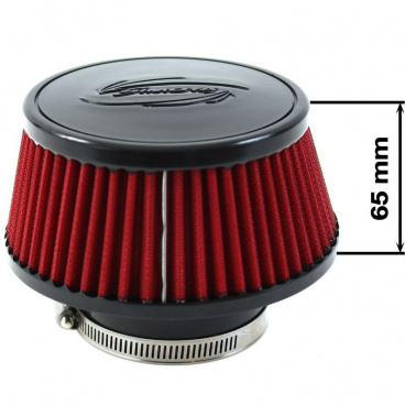 Športový vzduchový filter Simota bavlnený plochý 60-76 mm RED Športový vzduchový filter Simota bavlnený plochý 60-76 mm RED