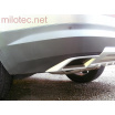 Koncovky výfuku Dummy XL Škoda Kodiaq 2 ks 20x10 cm
