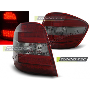 MERCEDES M-KLASA W164 05-08 ZADNÍ LED LAMPY RED SMOKE