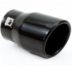 Športová nerezová koncovka výfuku black 76 mm