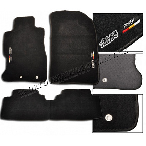 Honda Civic 2006-11 luxusné textilné koberce s logom Mugen