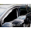Veterné ofuky okien VW Golf VIII 2020+ kombi predné + zadné