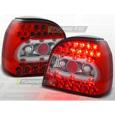 VW Golf III 1991-97 zadné LED lampy red white (LDVW13)
