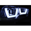 Dodge Charger LX II 2011-15 predné číre svetlá Tube Light Chrome (LPDO13)