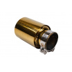 Koncovka tlmiča 101mm vstup 76mm Gold Silver