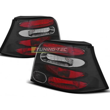 VW Golf IV 09.97-09.03 zadné lampy black (LTVW50)