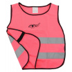 Vesta výstražná detská ružová S.O.R. EN 1150: 1999