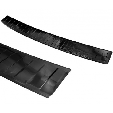 Ochranný panel zadného nárazníka Škoda Karoq nerez čierny