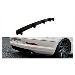 Splitter Volkswagen Passat CC R36 Rline Tył Środkowy z Dyfuzorem Gloss Black