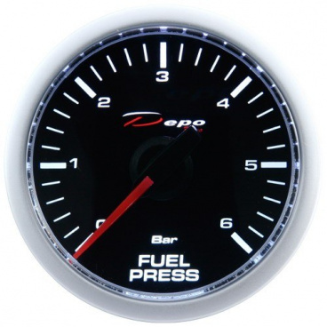 Prídavný budík Depo Racing tlak paliva 52 mm