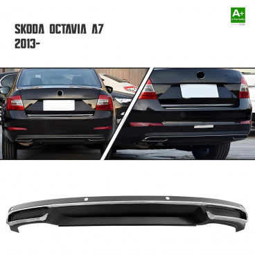 Kompletni zadní difuzor Škoda Octavia III 2013-20 Kompletni zadní difuzor Škoda Octavia III 2013-20