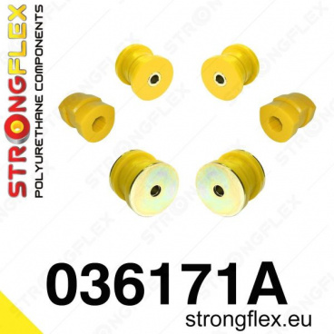BMW rad 7 Strongflex Šport zostava silentblokov len pre prednú nápravu 6 ks BMW rad 7 Strongflex Šport zostava silentblokov len pre prednú nápravu 6 ks