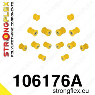 Mazda RX8 Strongflex Šport zostava silentblokov len pre zadnú nápravu 14 ks Mazda RX8 Strongflex Šport zostava silentblokov len pre zadnú nápravu 14 ks