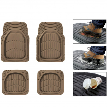 Univerzálne autokoberce do zlého počasia béžové