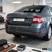 Nerez kryt zadného nárazníka v imitácii karbónu Omtec Škoda Octavia III 2013-19 sedan