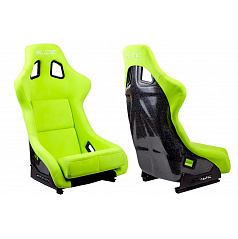 Športové sedadlo SLIDE KS2 Premium Light Green velur