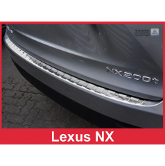 Nerez kryt-ochrana prahu zadného nárazníka Lexus NX 2014-16