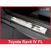 Nerez ochranné lišty prahu dverí 4ks Toyota Rav 4 2016+