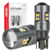 LED žiarovky CANBUS T10 W5W 16SMD 2016 Biela 12V 24V