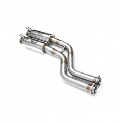 Downpipe BMW E46 M3, M3 CSL S54 bez katalyzátora