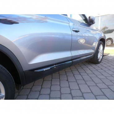 Ochranné lišty bočných dverí, Škoda KodiaQ, 2016+ Ochranné lišty bočných dverí, Škoda KodiaQ, 2016+