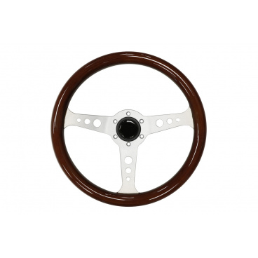 Volant 350mm Drevo Strieborný