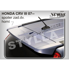 Honda CR-V III 07+ spoiler zadných dverí horný (EÚ homologácia)