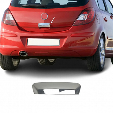Nerez kryt otevírání kufru Opel Corsa D HTB 2006-15 Nerez kryt otevírání kufru Opel Corsa D HTB 2006-15