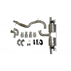 Výfukový systém CatBack Audi TT TTS MK2 8J Quattro 2.0T Aktívny