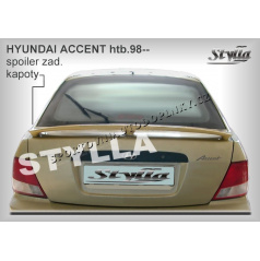 Hyundai Accent HTB (98-00) spoiler zadnej kapoty (EÚ homologácia)