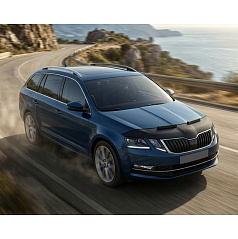 Prevlek prednej časti kapoty čierny čierny Škoda Octavia III