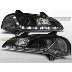 OPEL TIGRA 1994-00 PŘEDNÍ ČÍRÁ SVĚTLA DAYLIGHT LED BLACK