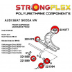 VW New Beetle Strongflex zostava silentblokov len pre prednú nápravu 10 ks