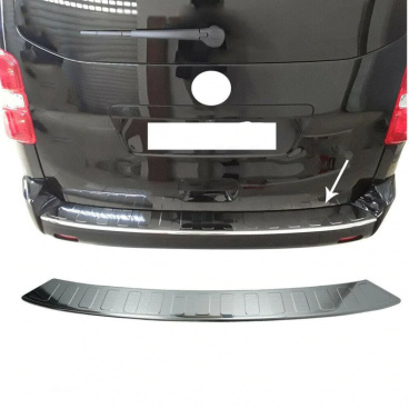 Nerez leštený kryt zadného nárazníka Omtec pre určité modely áut (len dodávky najdlhšia L3) Nerez leštený kryt zadného nárazníka Omtec pre určité modely áut (len dodávky najdlhšia L3)