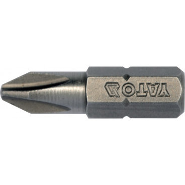 Bit krížový 1/4" PH2 x 25 mm 10 ks S2 Bit krížový 1/4" PH2 x 25 mm 10 ks S2
