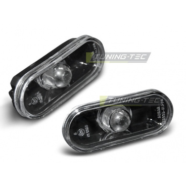 VW Golf IV 09.1997 - 09.2003 číre bočné smerovky black (KBVW06)