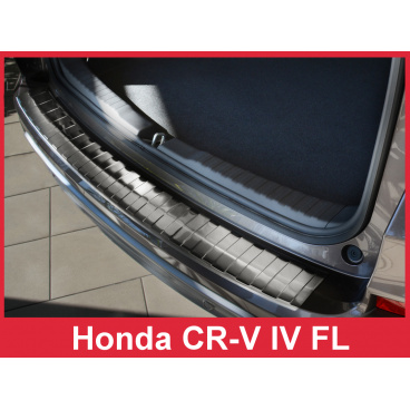 Nerez kryt- ochrana prahu zadného nárazníka Honda CR-V IV FL 2015+
